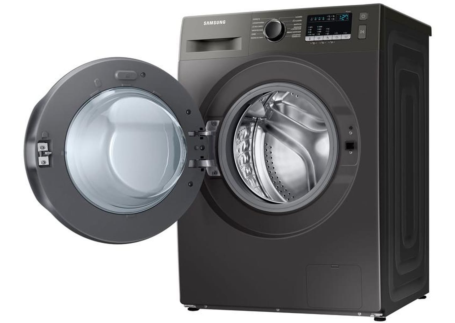 Lavadora de Roupas Samsung Inverter 11kg Cesto Inox 12 Programas de Lavagem Preta WW11T4040BX/AZ