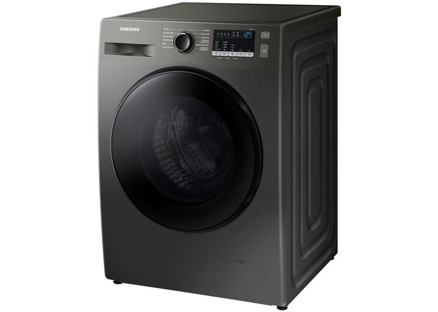Lavadora de Roupas Samsung Inverter 11kg Cesto Inox 12 Programas de Lavagem Preta WW11T4040BX/AZ