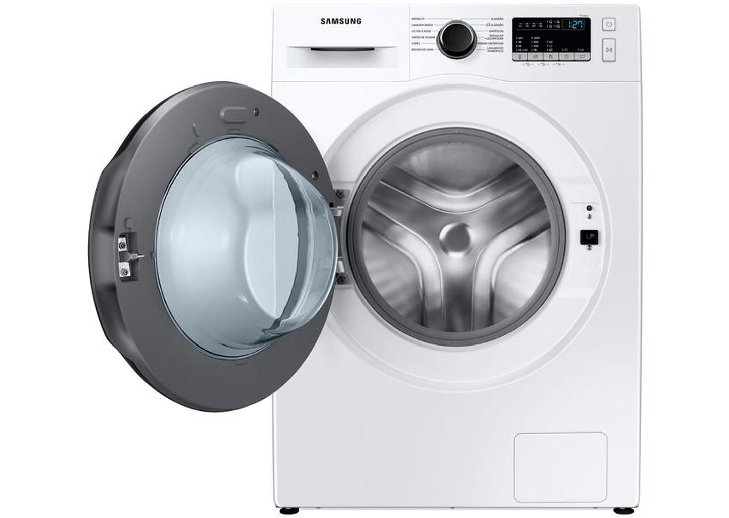 Lavadora de Roupas Samsung Inverter 11kg Cesto Inox 12 Programas de Lavagem Branca WW11T4040BE/AZ