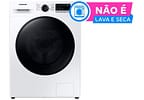 Lavadora de Roupas Samsung Inverter 11kg Cesto Inox 12 Programas de Lavagem Branca WW11T4040BE/AZ