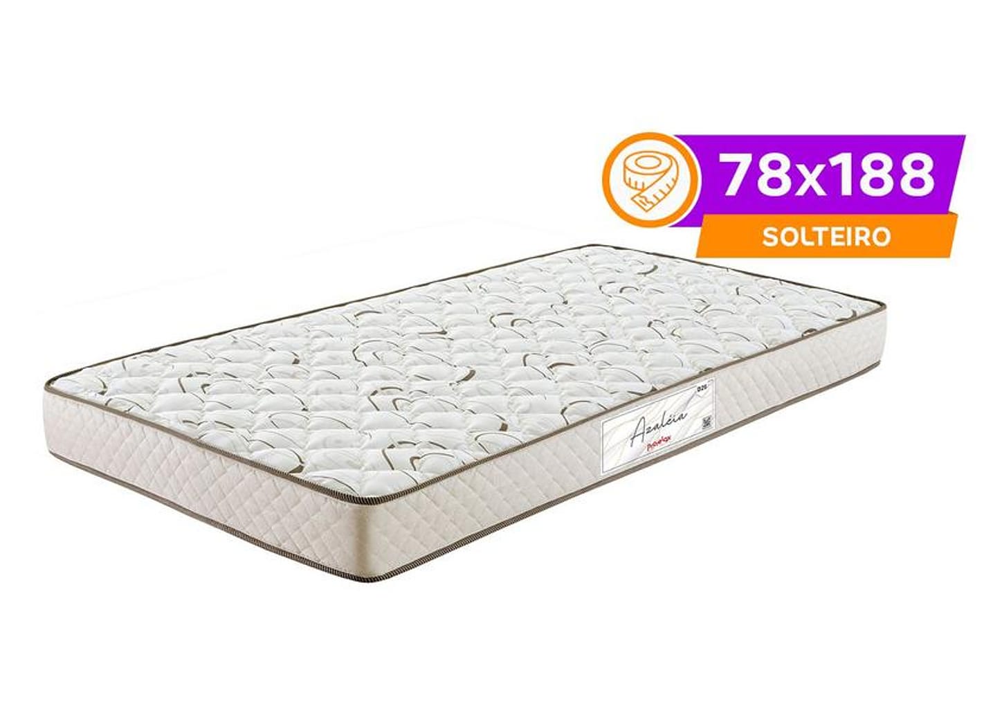 Colchão Solteiro Prorelax de Espuma D26 14x78x188cm Azaléia