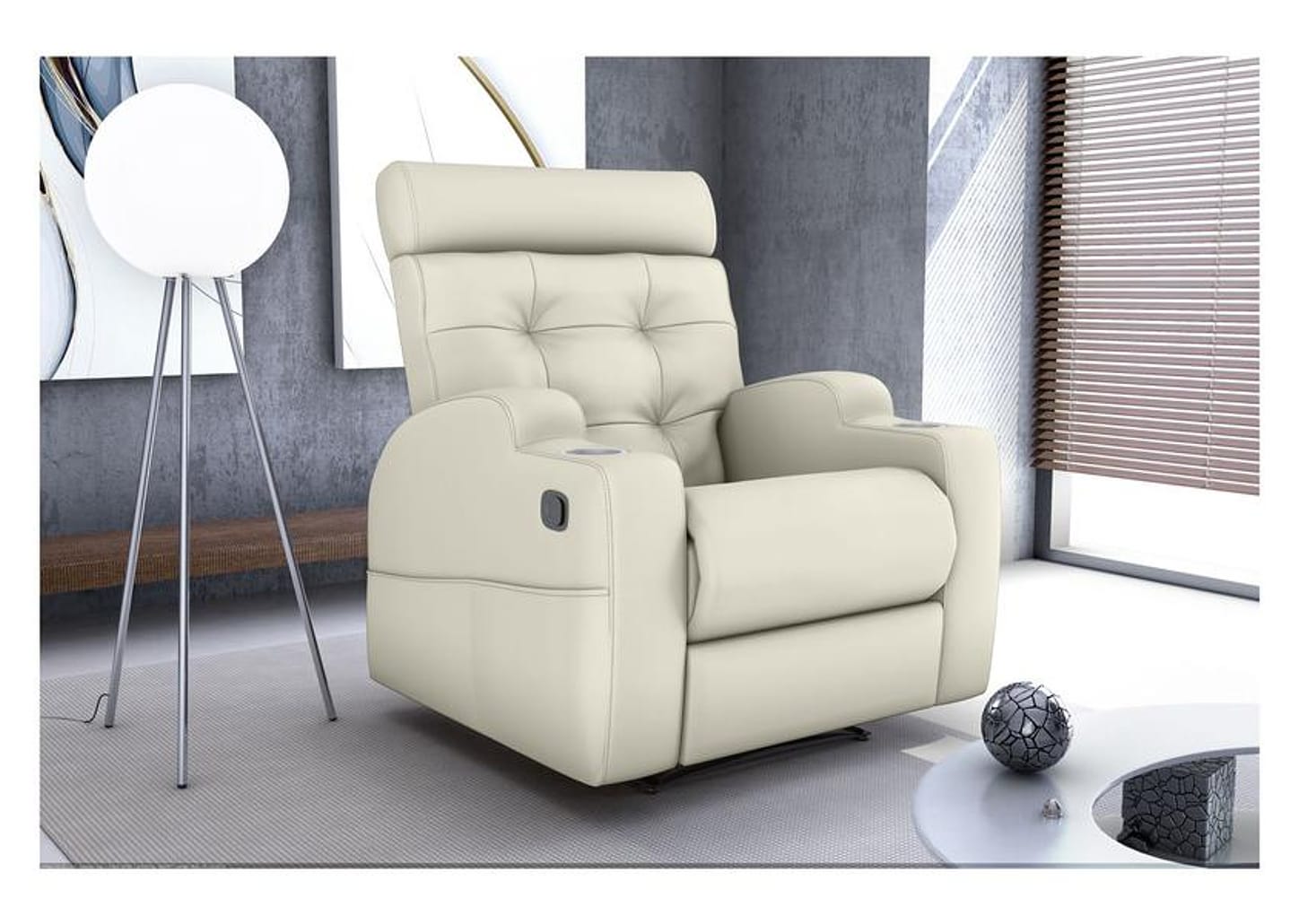 Poltrona Reclinável Moderna Matrix Compass