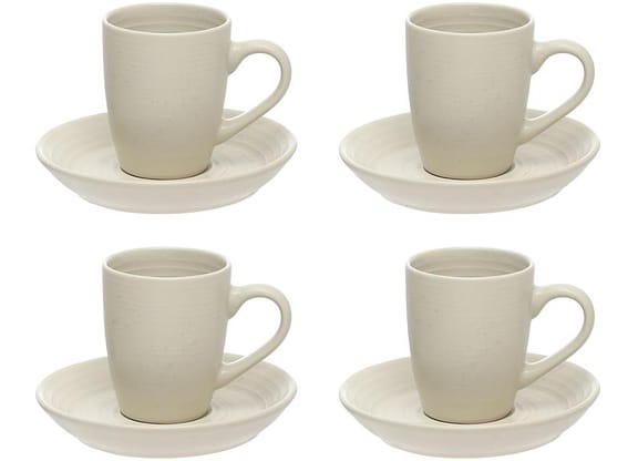 Jogo de Xícaras de Café 120ml Hauskraft Sarah 4 Peças