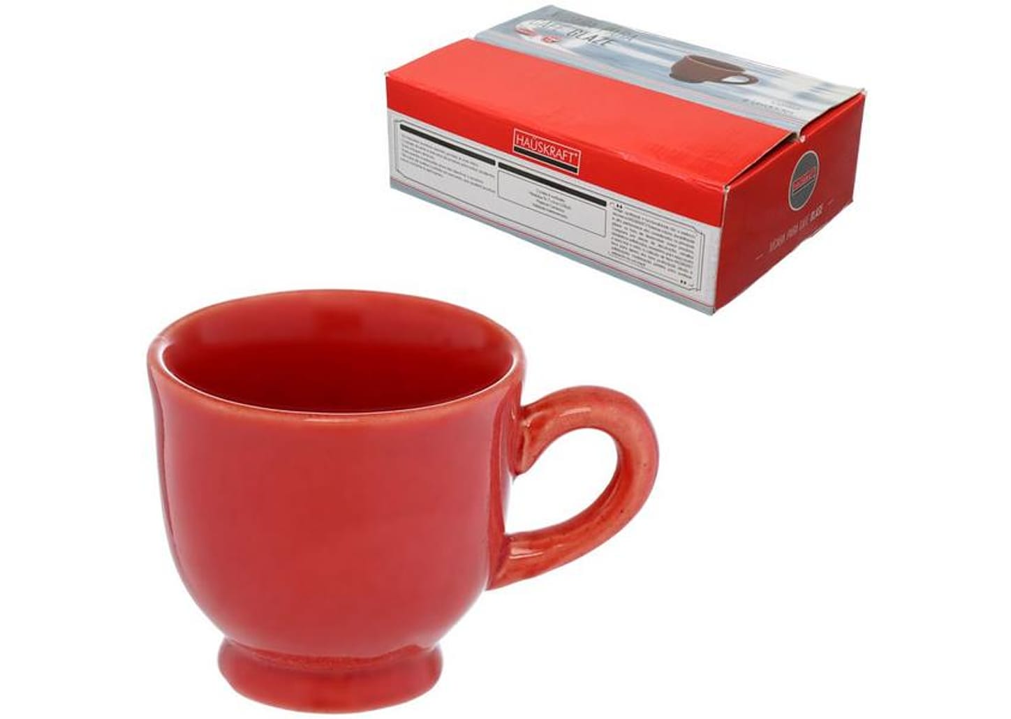 Jogo de Xícaras de Café 100ml Hauskraft Reactive Glaze 6 Peças