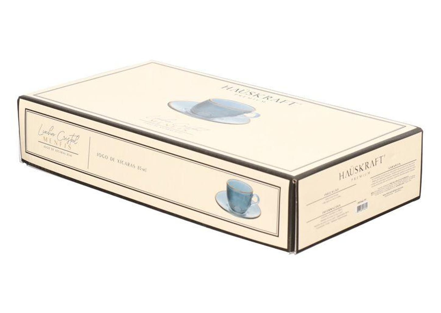 Jogo de Xícaras de Café 85ml Hauskraft Matte 4 Peças