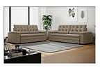 Sofá 2 e 3 lugares Retrátil Reclinável Suede Phormatta Colômbia SMP