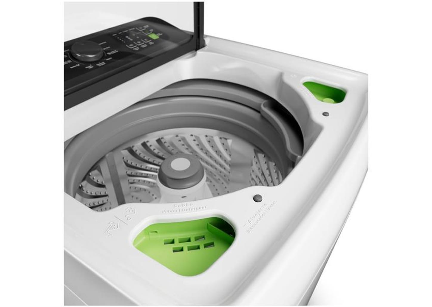 Lavadora de Roupas Consul 15kg Cesto Inox 12 Programas de Lavagem CWN15AB