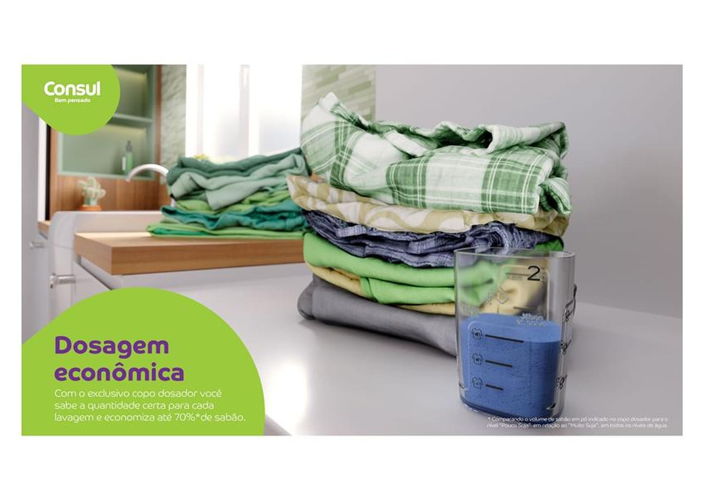 Lavadora de Roupas Consul 15kg Cesto Inox 12 Programas de Lavagem CWN15AB