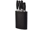 Jogo de Facas Hauskraft com Cepo Black 5 Peças