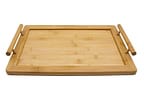Bandeja para Servir Retangular Hauskraft Bambu 40x27cm