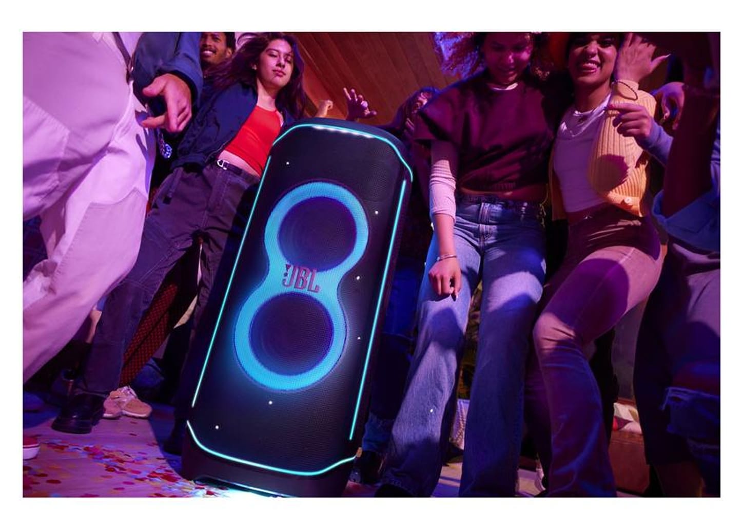 Caixa de Som Torre JBL Ultimate Party Box - Bluetooth 1100W Amplificada