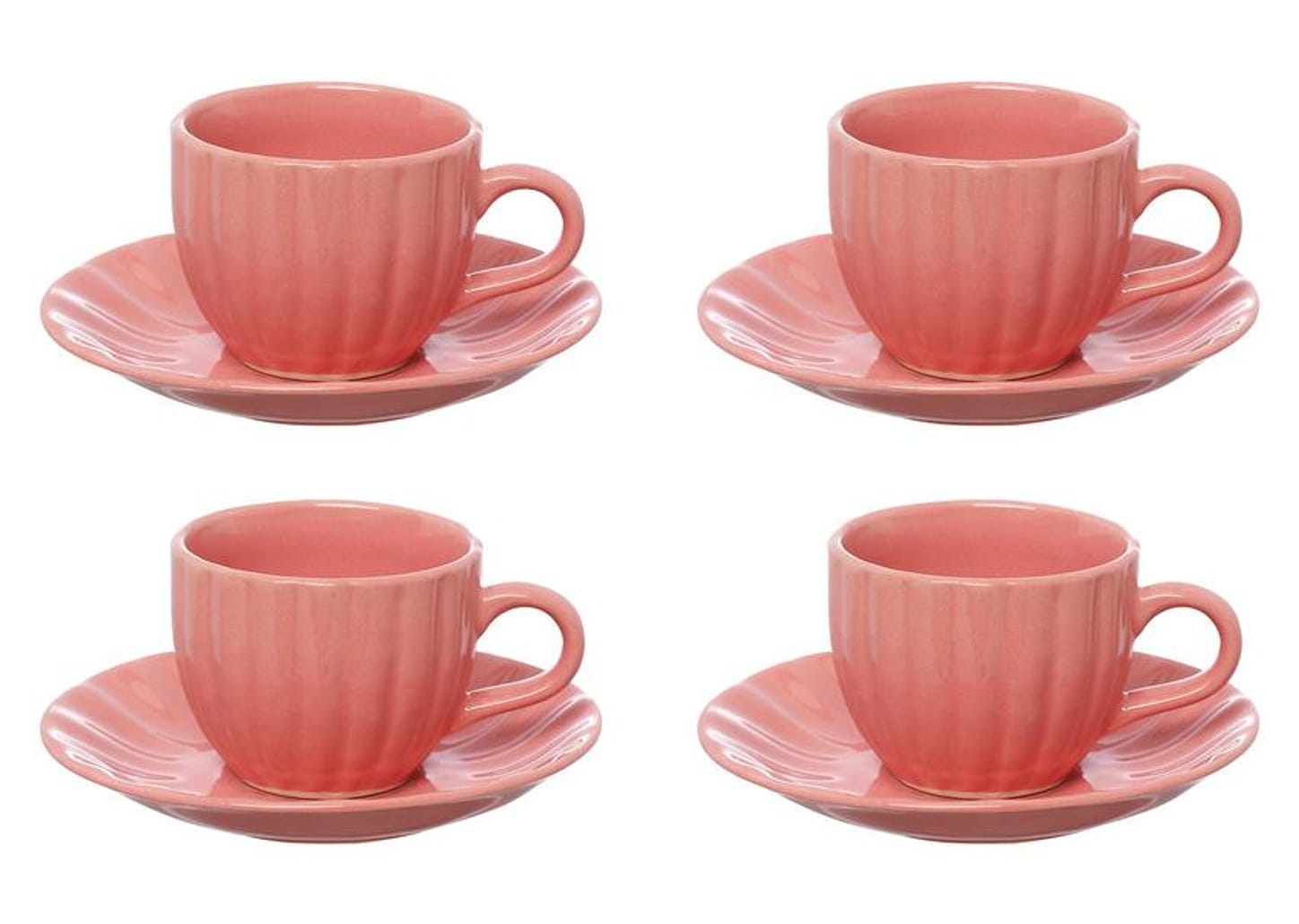 Jogo de Xícaras de Chá 150ml Hauskraft Bella 4 Peças