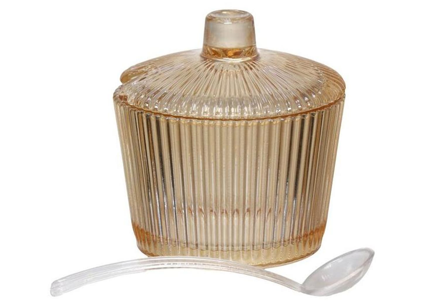 Açucareiro de Vidro com Colher Hauskraft Graffiato