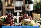 Jogo de Taças de Vidro para Água e vinho Transparente 260ml 6 Peças Hauskraft Graffiato