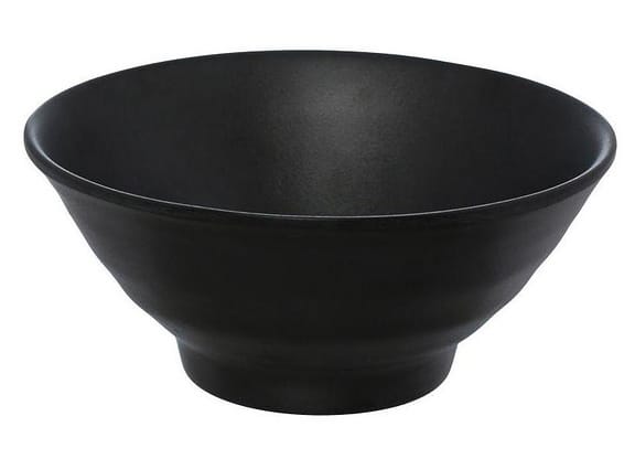 Bowl de Melamina Preto Hauskraft Naha