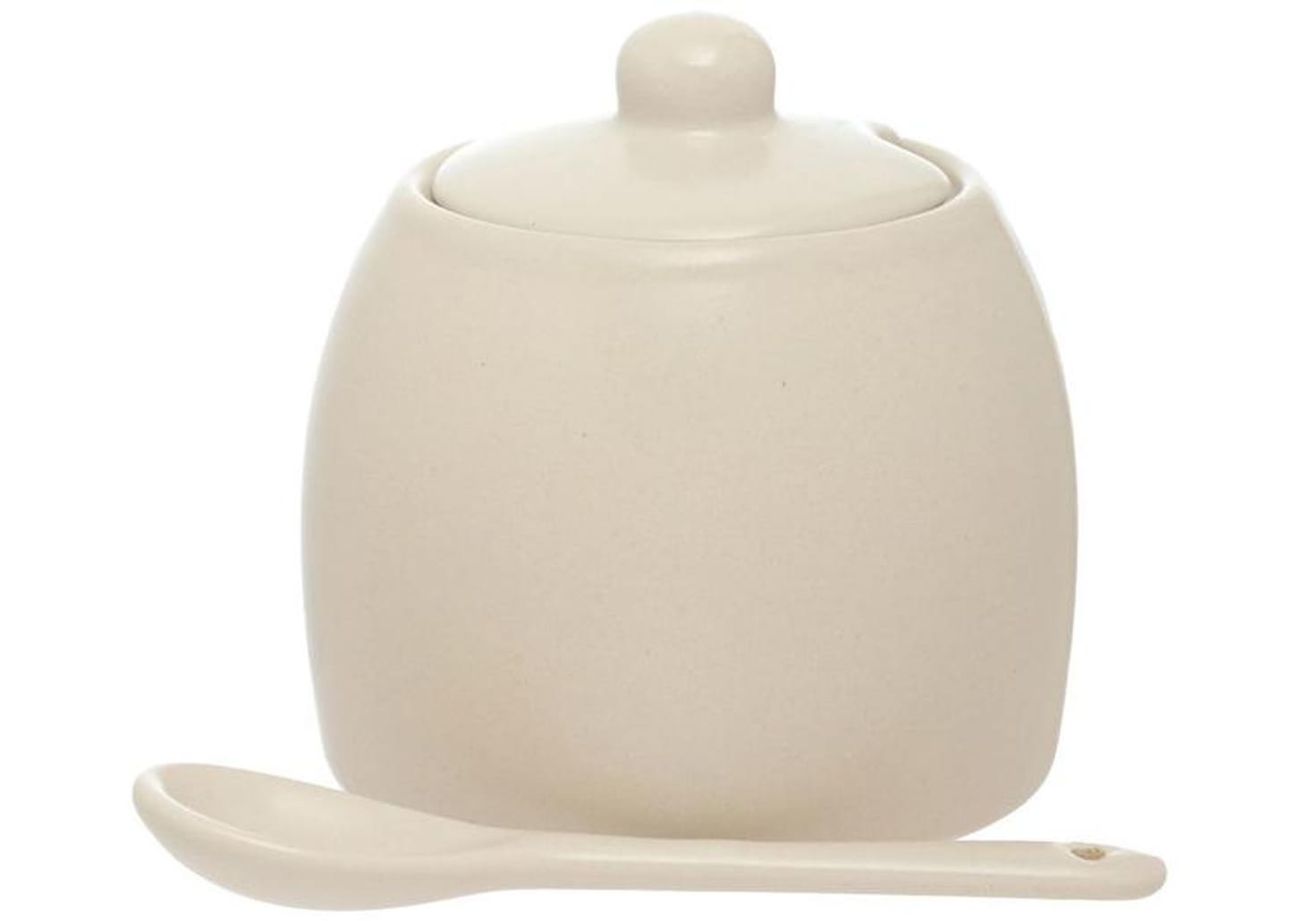 Açucareiro de Cerâmica com Colher Hauskraft Sarah