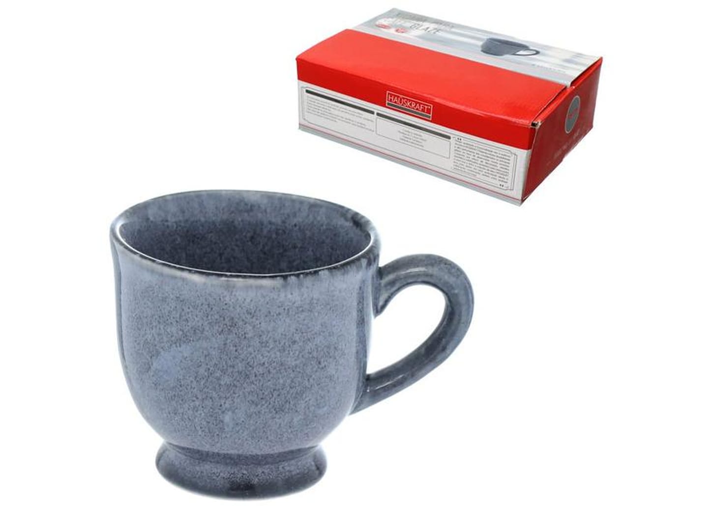 Jogo de Xícaras de Café 100ml Hauskraft Reactive Glaze 6 Peças