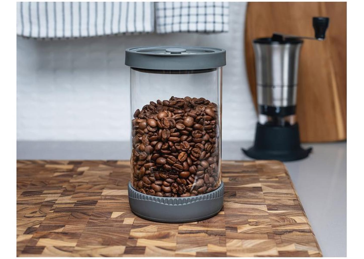 Pote de Vidro Hermético Tramontina com Tampa 1L Purezza