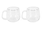 Jogo de Xícaras de Café 100ml Tramontina Vidro Duplo 64760440 2 Peças