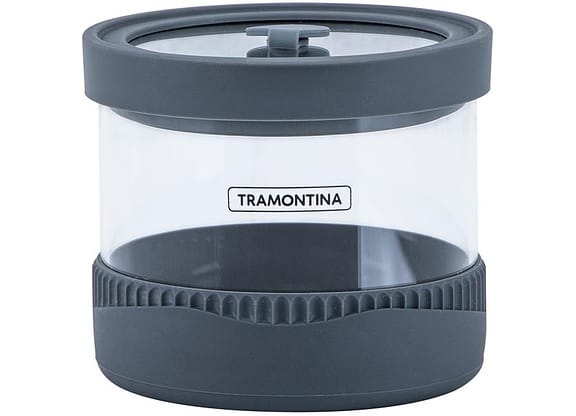 Pote de Vidro Hermético Tramontina com Tampa Redondo 0,4L