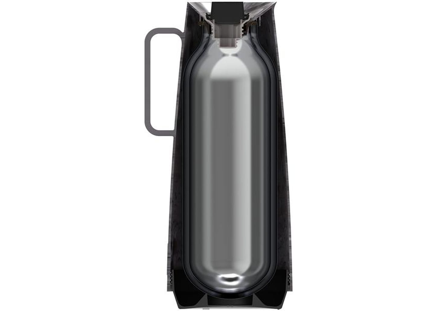 Bule de Chá e Café de Plástico Cinza 1L Tramontina Exata