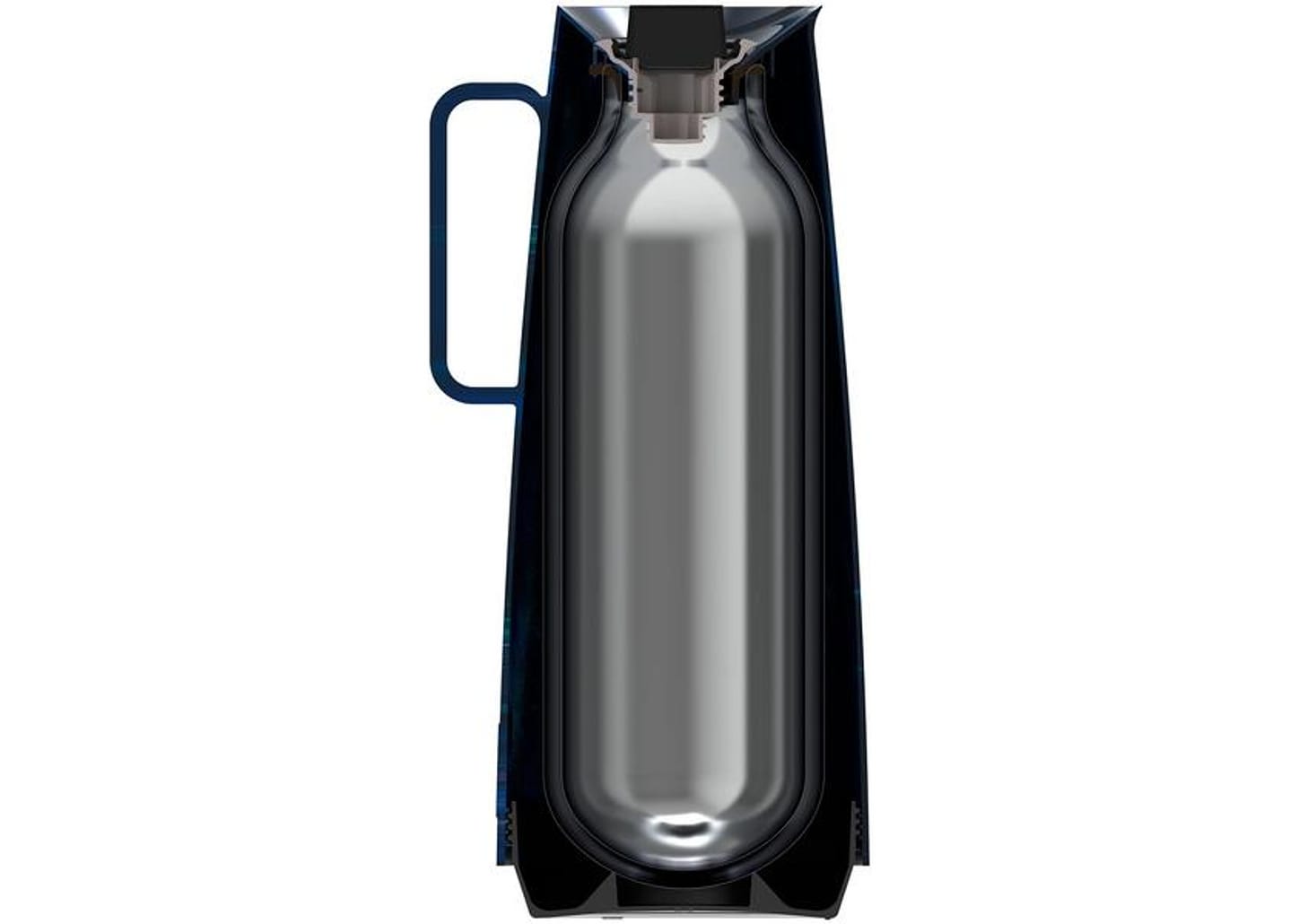 Bule de Chá e Café de Plástico Azul 1L Tramontina Exata