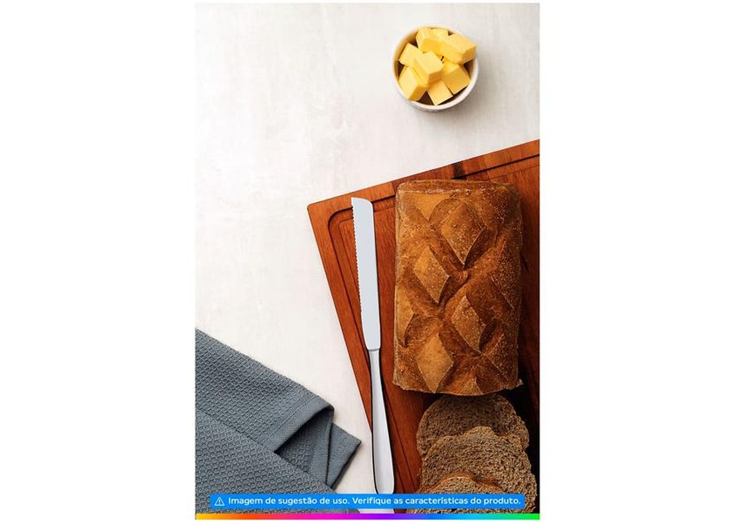 Faca de Pão Tramontina Inox Amazonas