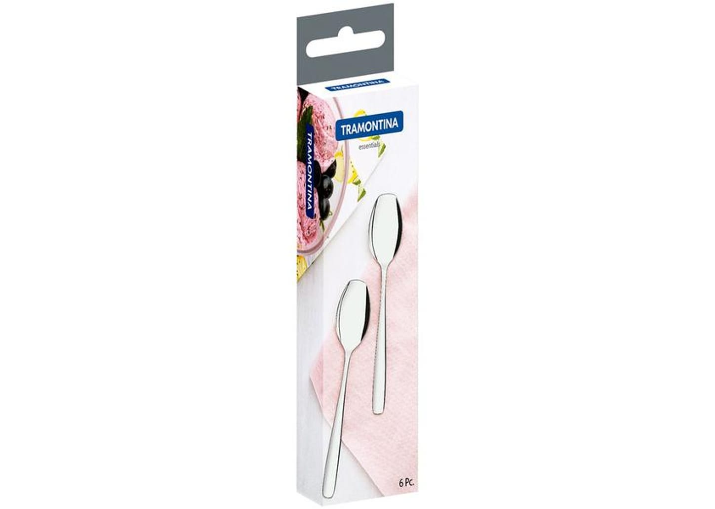 Jogo de Colher Aço Inox Tramontina Amazonas 6 Peças