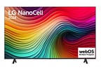 Smart TV 50" 4K UHD LCD LED NanoCell LG NANO80 50NANO80TSA AI Processor Wi-Fi e Bluetooth 3 HDMI 2 USB