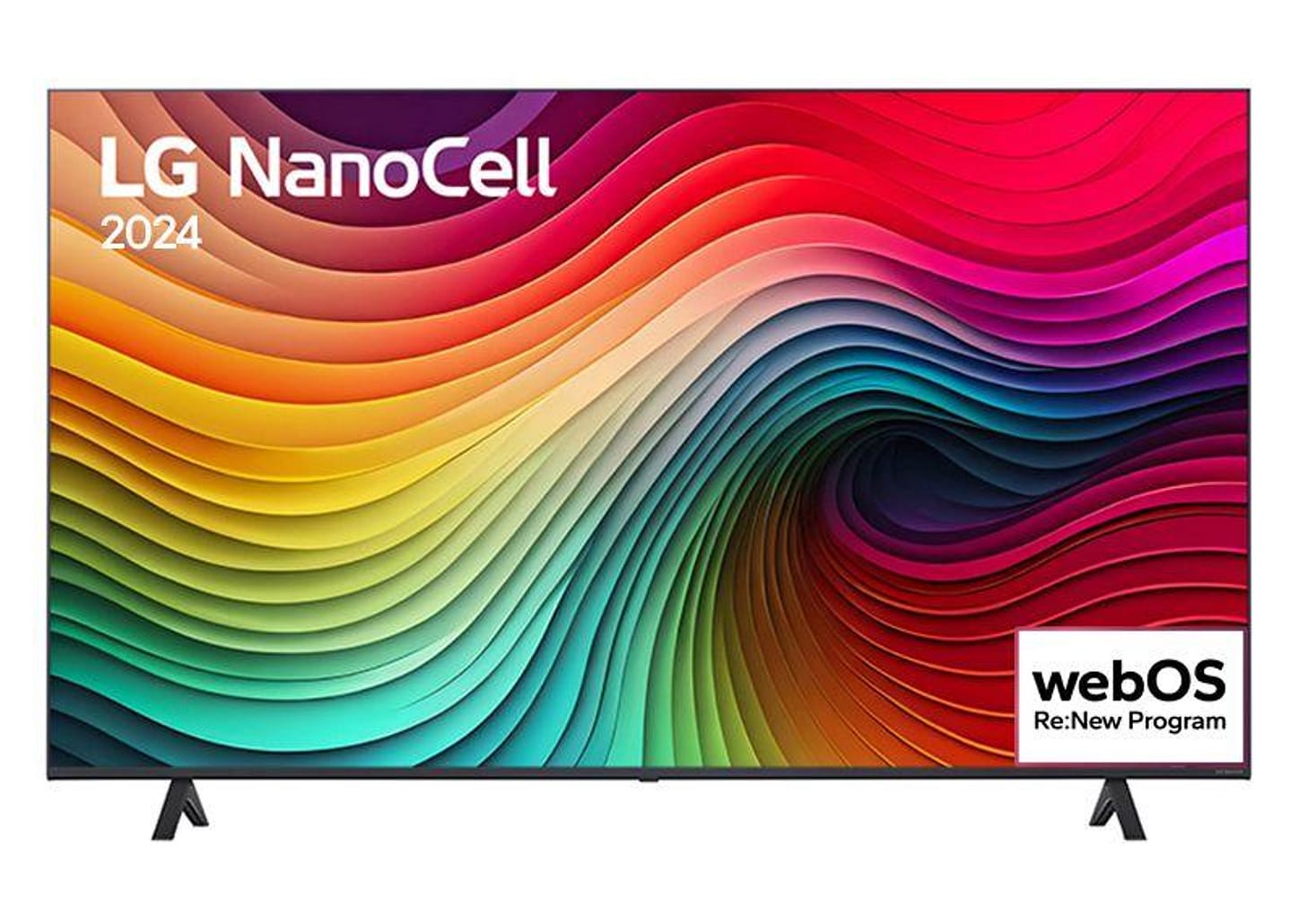 Smart TV 50" 4K UHD LCD LED NanoCell LG NANO80 50NANO80TSA AI Processor Wi-Fi e Bluetooth 3 HDMI 2 USB