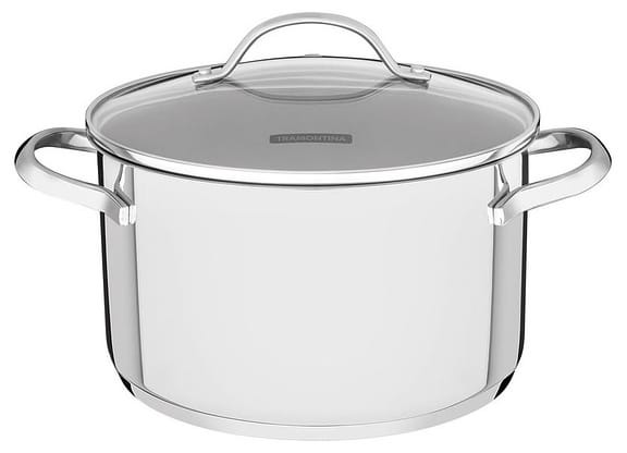 Caçarola Tramontina Inox 16cm 1,8L Una