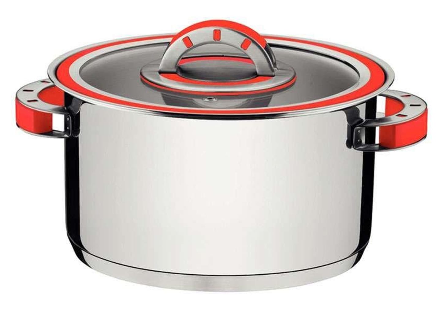 Caçarola Inox 20cm com Tampa - Tramontina Solar Intense 62104/200