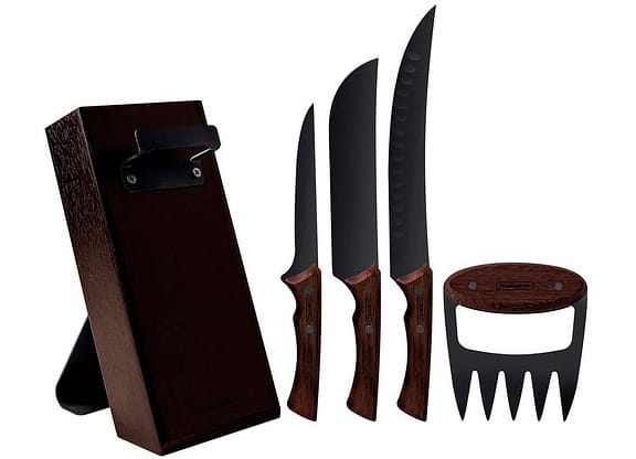 Kit Churrasco Tramontina Black 5 Peças