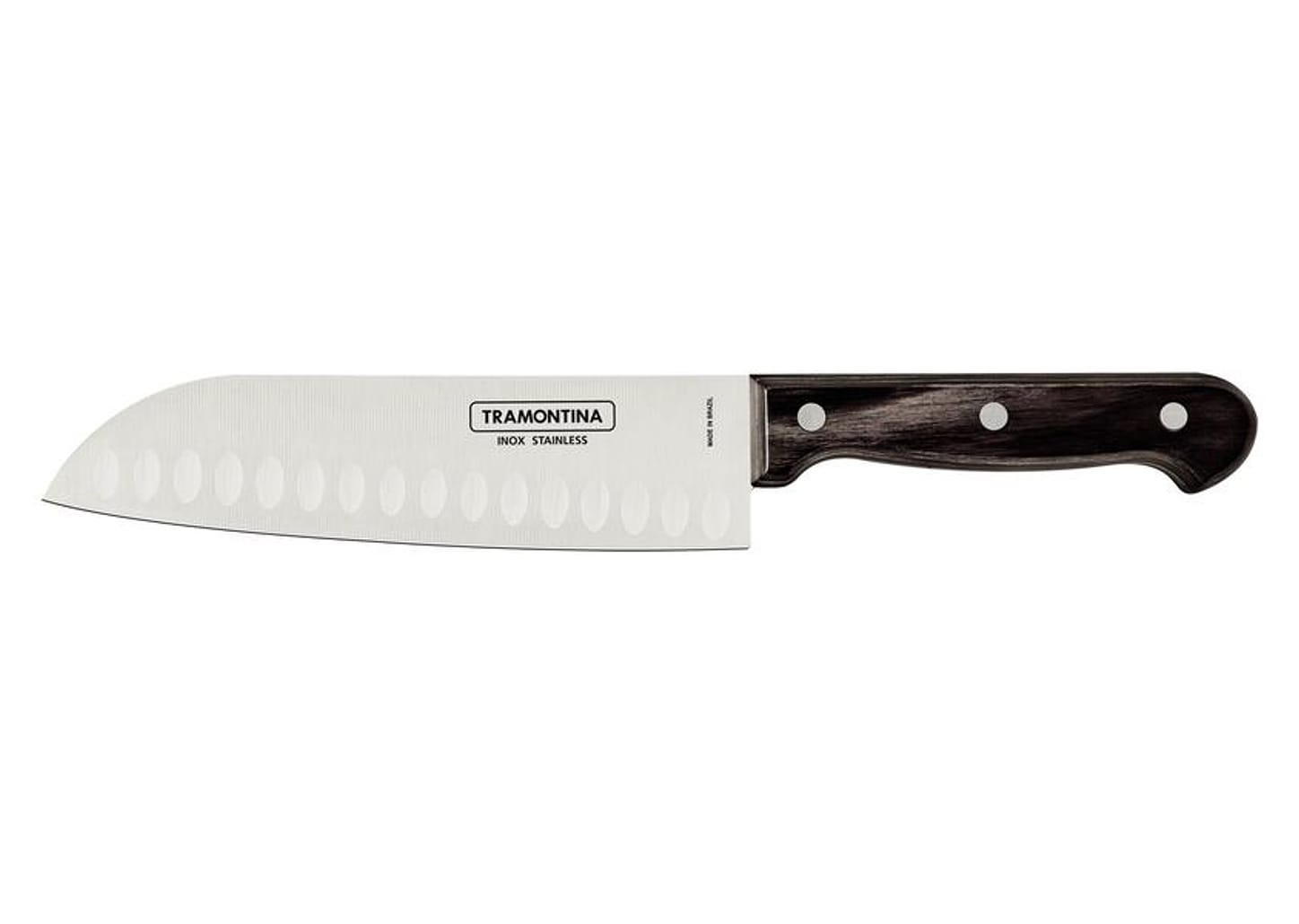 Faca Multiuso Tramontina Inox 7" Polywood Santoku