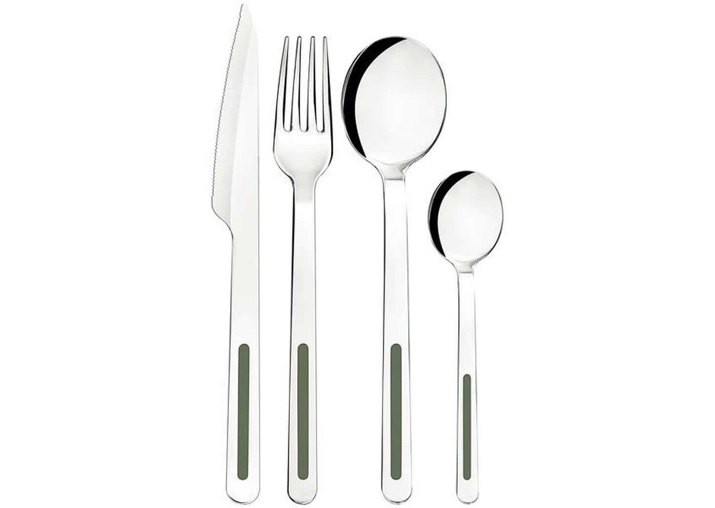 Faqueiro Tramontina Inox 24 Peças Vik Oliva