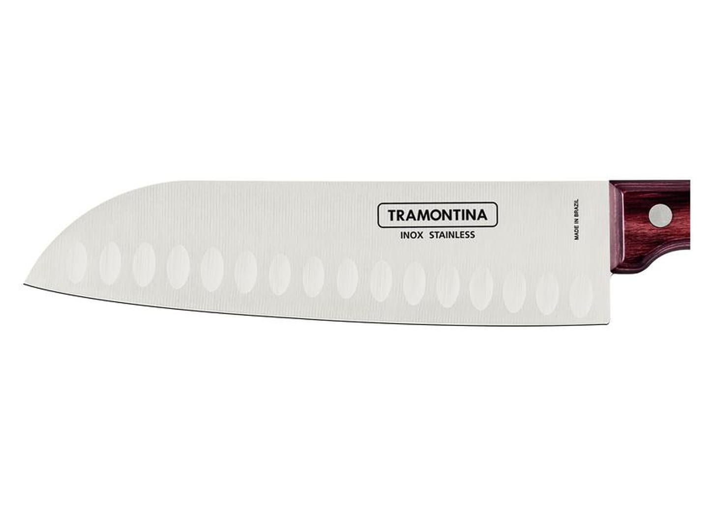 Faca Multiuso Tramontina Inox 7" Polywood Santoku