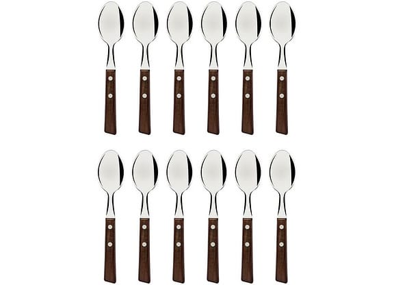 Jogo de Colher Inox Tramontina Tradicional 12 Peças