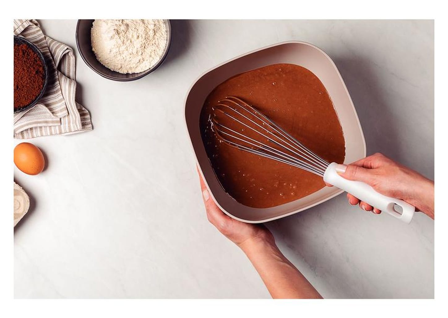 Batedor/Fuê de Claras 35cm Tramontina Profissional Master Branco