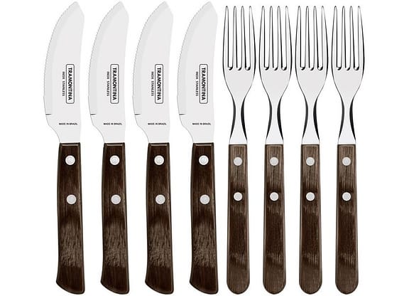 Jogo de Talheres Tramontina Inox Churrasco 8 Peças
