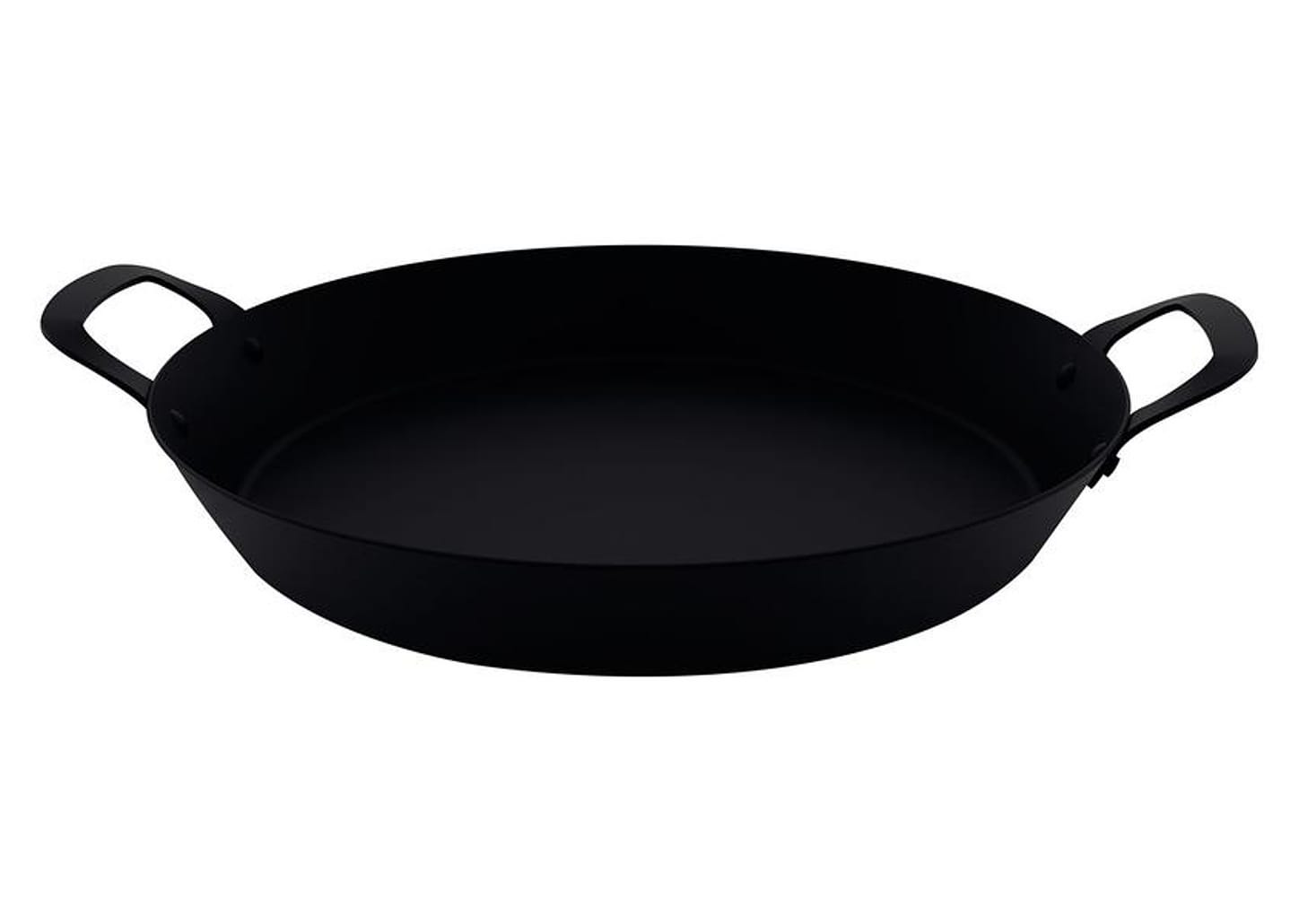 Paellera Tramontina de Ferro 38cm 5,1L Professional Preta