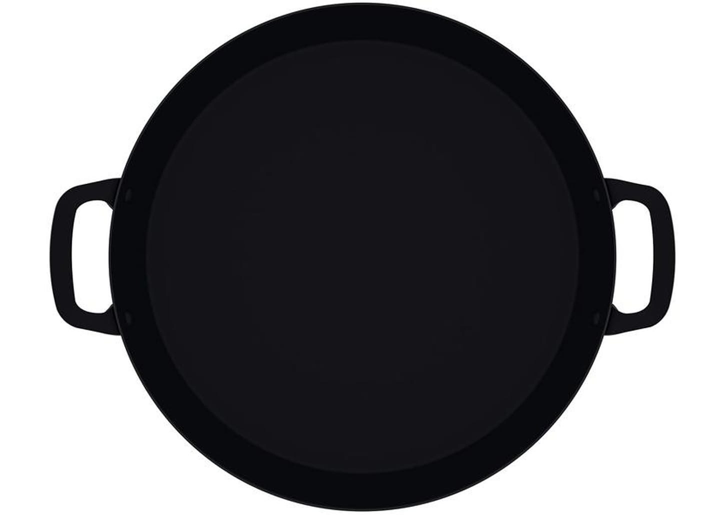 Paellera Tramontina de Ferro 38cm 5,1L Professional Preta