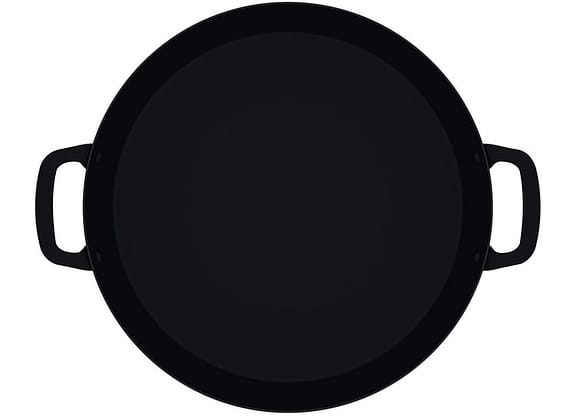 Paellera Tramontina de Ferro 38cm 5,1L Professional Preta