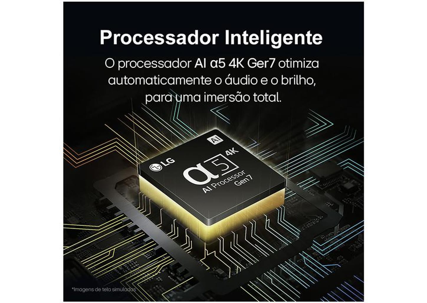 Smart TV 55" 4K UHD LCD LG 55UT8050PSA AI Processor Wi-Fi e Bluetooth 3 HDMI 2 USB