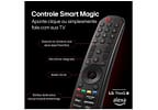Smart TV 55" 4K UHD LCD LED NanoCel LG 55NANO80TSA AI Processor Wi-Fi e Bluetooth 3 HDMI 2 USB
