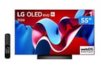 Smart TV 55" 4K UHD OLED LG OLED55C4PSA 120Hz AI Processor Wi-Fi e Bluetooth 4 HDMI 3 USB