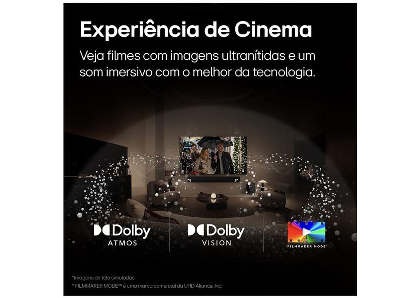 Smart TV 55" 4K UHD OLED LG OLED55C4PSA 120Hz AI Processor Wi-Fi e Bluetooth 4 HDMI 3 USB