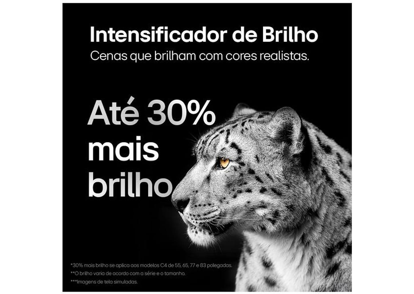 Smart TV 55" 4K UHD OLED LG OLED55C4PSA 120Hz AI Processor Wi-Fi e Bluetooth 4 HDMI 3 USB