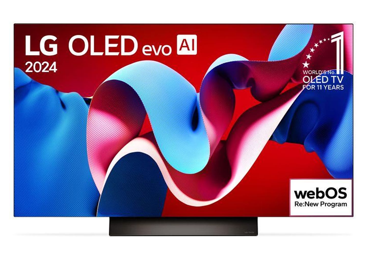 Smart TV 55" 4K UHD OLED LG OLED55C4PSA 120Hz AI Processor Wi-Fi e Bluetooth 4 HDMI 3 USB