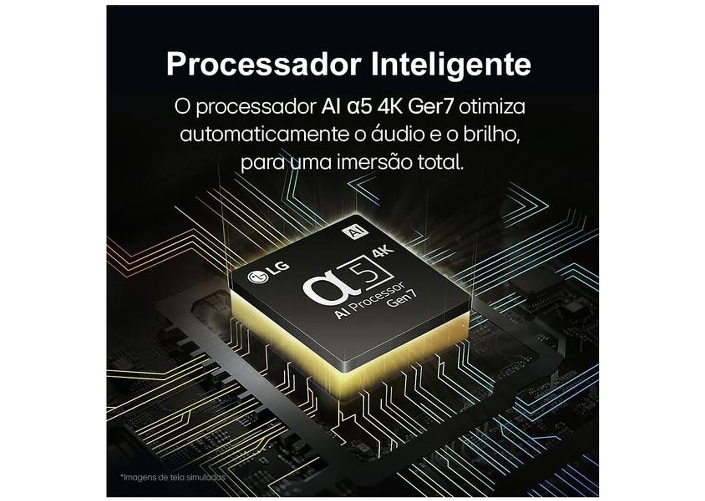 Smart TV 65" 4K UHD QNED LG Quantum Dot NanoCell 65QNED80TSA AI Processor Wi-Fi e Bluetooth 3 HDMI 2 USB