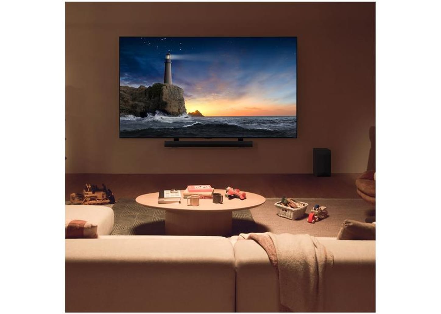Smart TV 65" 4K UHD QNED LG Quantum Dot NanoCell 65QNED80TSA AI Processor Wi-Fi e Bluetooth 3 HDMI 2 USB